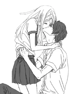 Sticker from anime love
