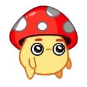 😨 emoji Mushroom (@TgSticker) Telegram sticker 16 of 20