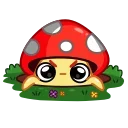 😠 emoji Mushroom (@TgSticker) Telegram sticker 12 of 20