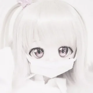 😷 emoji ‘人形 @kotikmoinarkotik Telegram sticker 5 of 35