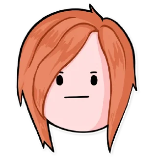😐 emoji Юни Telegram sticker 11 of 18