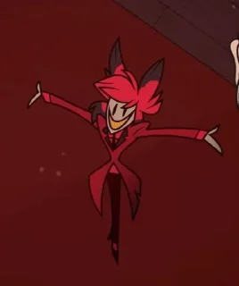🤐 emoji Alastor Telegram sticker 11 of 14
