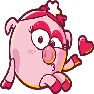 😘 emoji Смешарики 2020 Telegram sticker 17 of 48