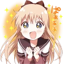 😍 emoji YURU-YURI :: @line_stickers Telegram sticker 16 of 120