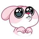 🥺 emoji Зая @shurmin_jpg @TgEmodziBot Telegram sticker 10 of 30