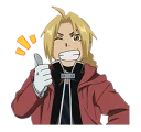 Sticker from Fullmetal Alchemist