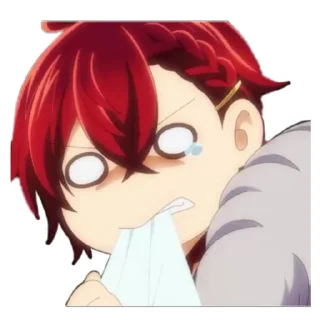 🤧 emoji Bungou to alchemist Telegram sticker 23 of 38