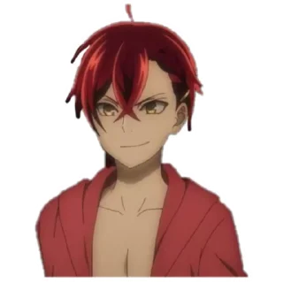 😁 emoji Bungou to alchemist Telegram sticker 20 of 38
