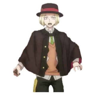 🤤 emoji Bungou to alchemist Telegram sticker 9 of 38