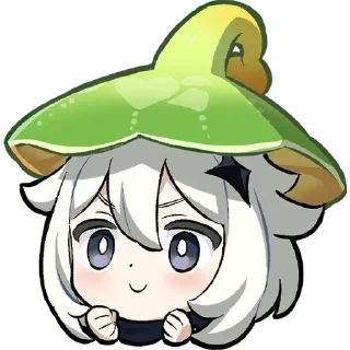 🤩 emoji Малышка Паймон Telegram sticker 12 of 60