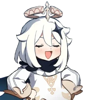 😄 emoji Малышка Паймон Telegram sticker 17 of 60