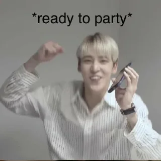 🥳 emoji ateez Telegram sticker 12 of 38