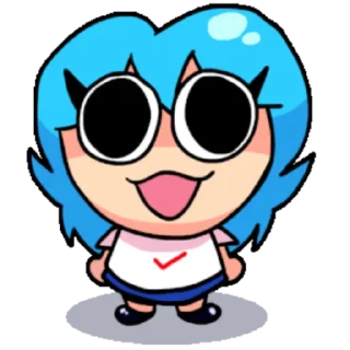 Sticker from Pow sky( @Korovka_epta_cmetanka_UwU_mommy)