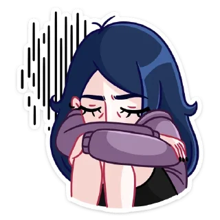☹️ emoji Марла :: @stickroom Telegram sticker 13 of 48