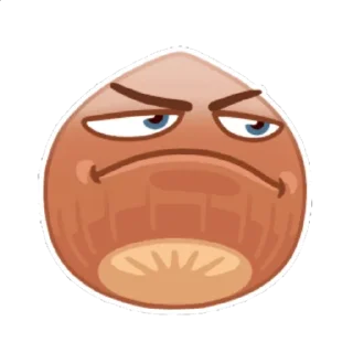 🌰 emoji соленый огурец Telegram sticker 4 of 50