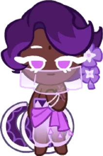 🔮 emoji 🔮  lilac cookie 🔪 Telegram sticker 7 of 17