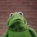Sticker from Kermit the frog