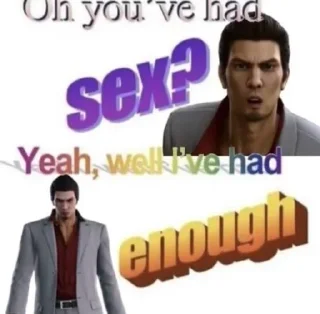 🌟 emoji kiryu #Yakuza #meme Telegram sticker 14 of 120