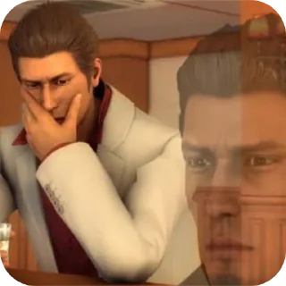 💪 emoji kiryu #Yakuza #meme Telegram sticker 18 of 120