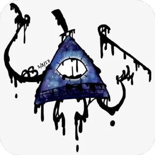 🫥 emoji Билл шифр Telegram sticker 18 of 49