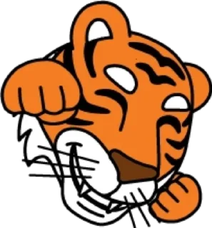 👊 emoji Tiger @stickersb2b Telegram sticker 7 of 20