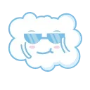 Sticker from clouds by bla bla bla