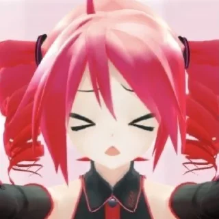 Sticker from teto kasane