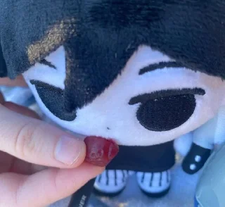 Sticker from OMORI plushie