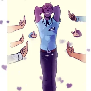 🥳 emoji Винсент милаш Telegram sticker 16 of 107
