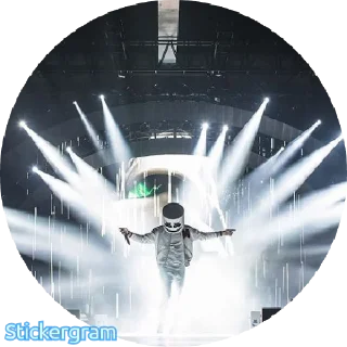 🤯 emoji Marshmello DJ Telegram sticker 17 of 29