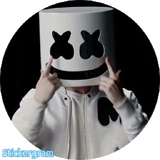 Sticker from Marshmello DJ