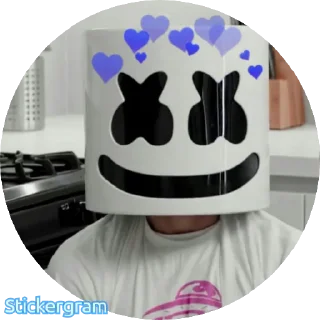 Sticker from Marshmello DJ