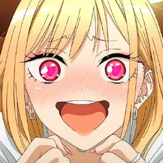 😍 emoji marin kitagawa Telegram sticker 24 of 29