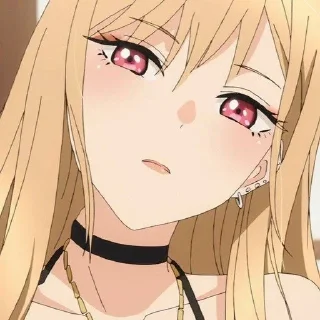 😑 emoji marin kitagawa Telegram sticker 11 of 29