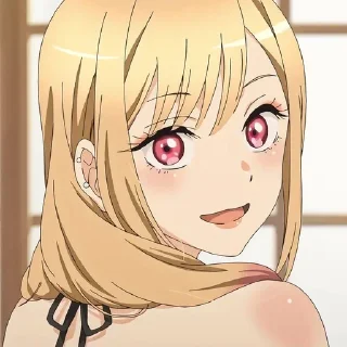 😌 emoji marin kitagawa Telegram sticker 12 of 29