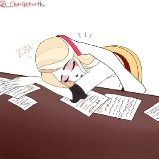 😴 emoji Люцифер Telegram sticker 19 of 62