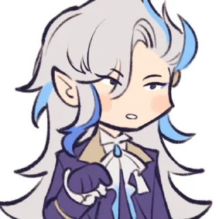 ⚖ emoji Neuvillette Telegram sticker 22 of 120