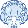 😭 emoji *.° @menheraisgod °.* Telegram sticker 7 of 40