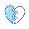 💔 emoji *.° @menheraisgod °.* Telegram sticker 8 of 40