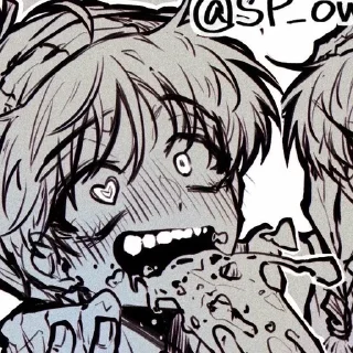 🤮 emoji 𖤐Goth Stan𖤐 @rinashuu #готстэн Telegram sticker 20 of 102