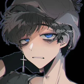 😐 emoji 𖤐Goth Stan𖤐 @rinashuu #готстэн Telegram sticker 19 of 102