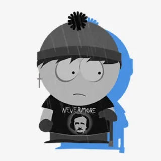 🎩 emoji 𖤐Goth Stan𖤐 @rinashuu #готстэн Telegram sticker 12 of 102