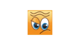 😕 emoji ok Telegram sticker 19 of 24