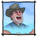 Sticker from Red Dead Redemption
