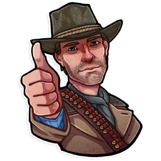 Sticker from Red Dead Redemption
