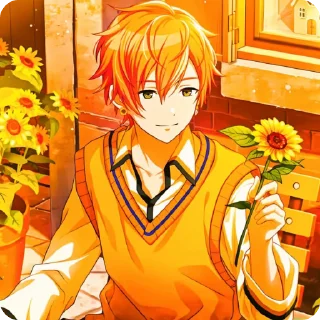 🍊 emoji Akito @SAI_iko Telegram sticker 20 of 55