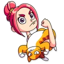 💪 emoji Mia Catlady Telegram sticker 16 of 30