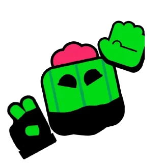 👋 emoji Спайк в маске Telegram sticker 5 of 50