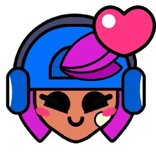 ❤ emoji Star Shelly for @mynameisvlat Telegram sticker 7 of 9