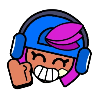 👍 emoji Star Shelly for @mynameisvlat Telegram sticker 5 of 9